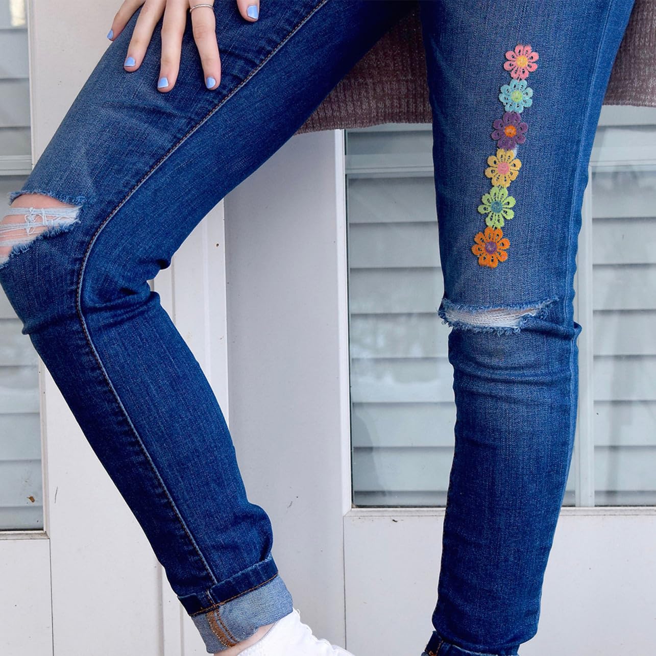 LALAFINA 2rotoli Di Yarde Nastro Decorativo Pizzo Per Abbigliamento e Fai Te Accessori Per Rattoppo e Decorazione Di Articoli Vari Stile Versatile e Facile Da Usare