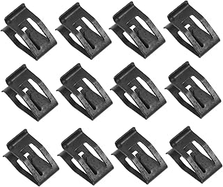 VICASKY 50 Peças Clipes De Porta Com Fivela Clipes De Acabamento De Carro Clipe De Fixação De Painel Clipes De Placa De Chinelo Clipe De Modelo De Carro Clipes De Porta Traseira Clipes De