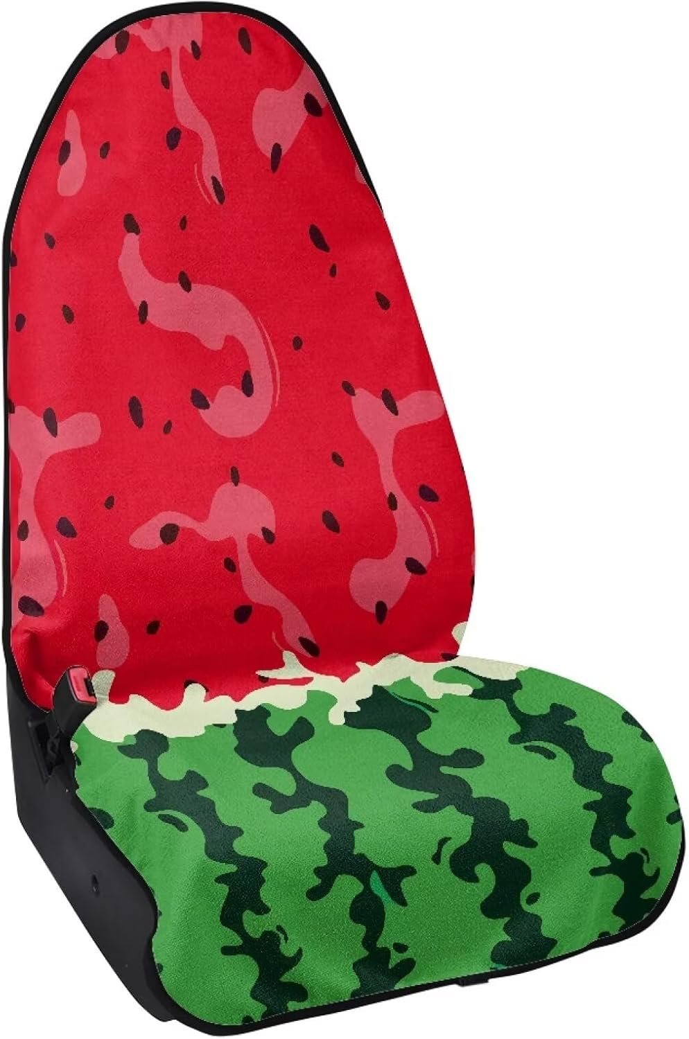 Watermelons Print Waterproof Sweat Towel Car Front Seat Covers Bucket Seat for Post Gym Workout,Running,Swimming,Universal Fit Seat Protector for Cars,SUVs and Trucks