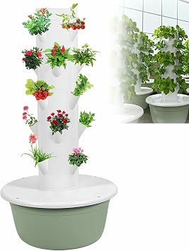 Vertical hydroponics Growing System kit aeroponic Tower Garden hydroponic aquaponics aeroponics Towers Plant for Vegetables-