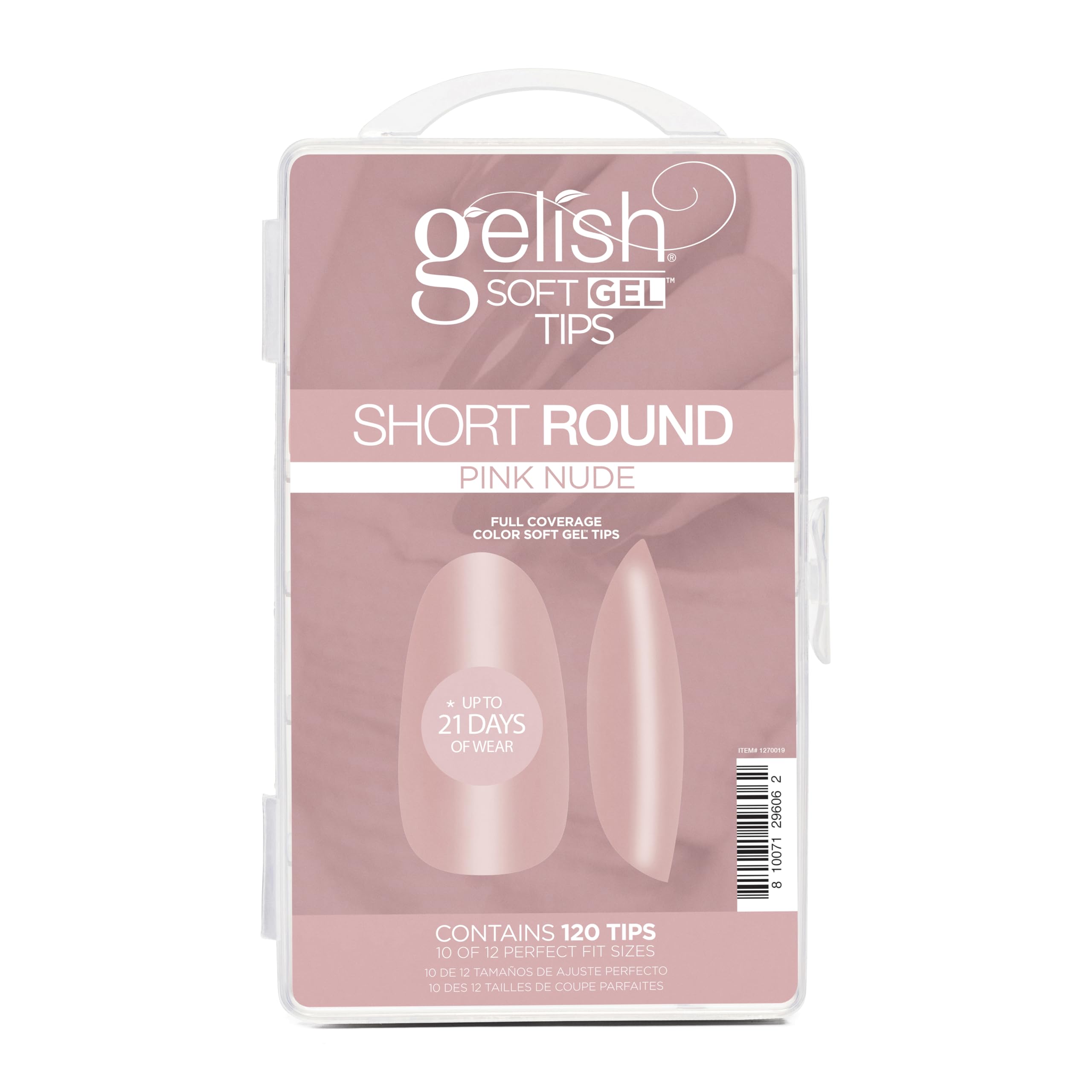 Gelish Soft Gel Tips - Press on Nails -10