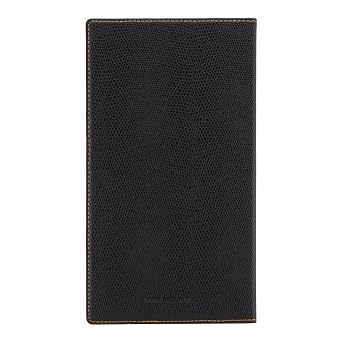 Securit Trendy Menu Range - Faux Leather Bill Presenter for Restaurants & Cafes with Inner Card Slot, Check Card Holder, Bill Book, Check Presenter - Black | Professional presentation folder keeps checks and cards secure while streamlining bill settlements in busy dining areas.