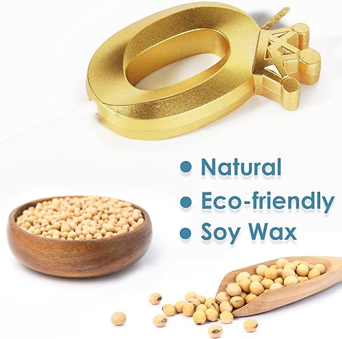 Miniatura 3 de Velas de cumpleaños número 11 para pastel, velas doradas del número 11 con corona, diseño 3D para pastel de cumpleaños para niños, niñas, mujeres,