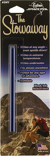 Miniatura 7 de Fisher Space Pen Stowaway - Bolígrafo espacial con clip color negro