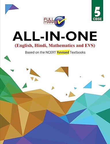 Full Marks All In One (ENG, HIN, MATH &amp; EVS) CBSE Support Book Class 5 | NCERT Solutions | Question Bank | Reference Books | Help Books | CW Solutions | NCERT Textual Questions | Study Material