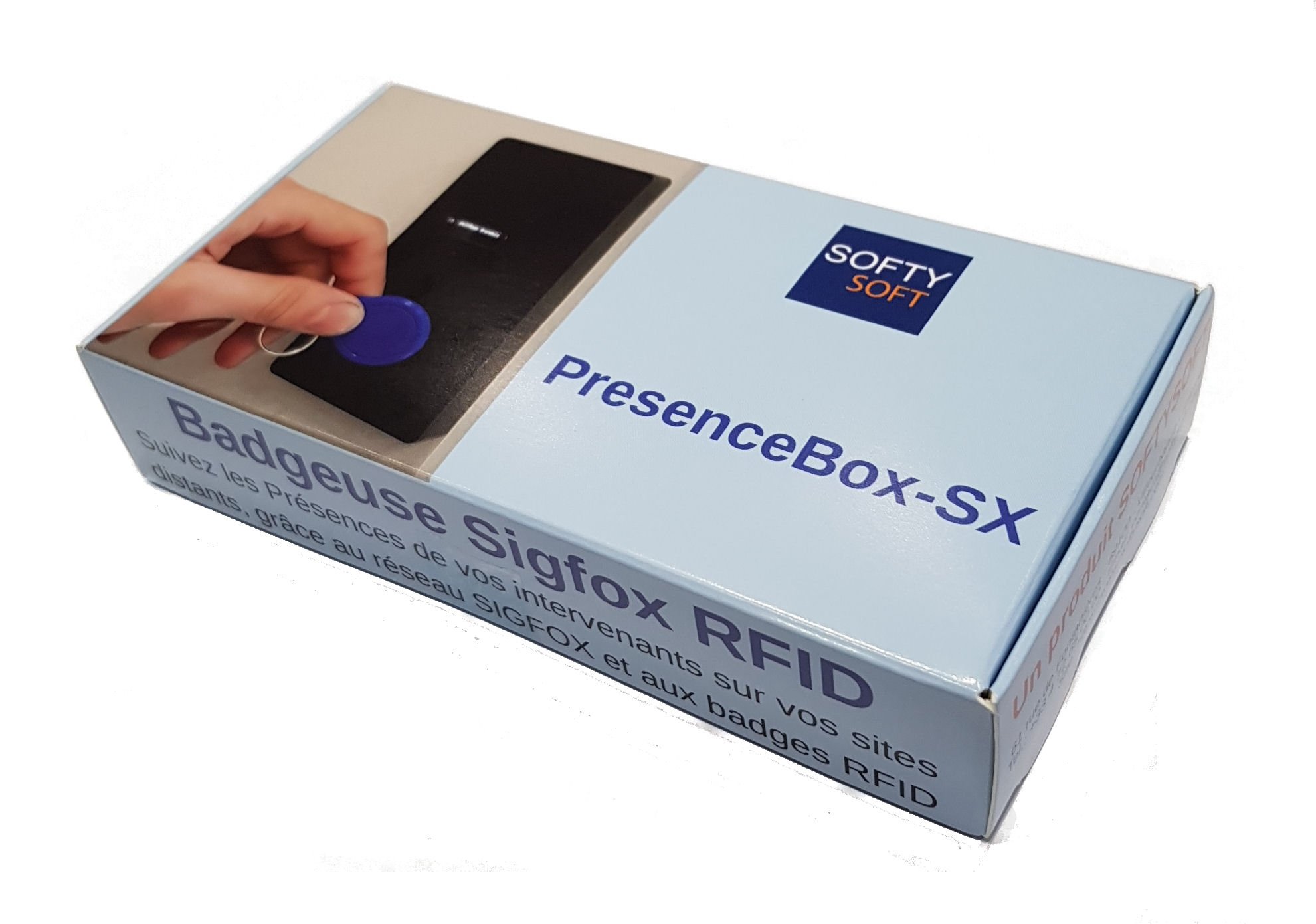 Badgeuse Sigfox, connectée à internet, pour pointage sur site distant