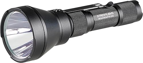 Streamlight 66211 MegaStream HP USB 1350-Lúmenes 310000-Candela Recargable EDC Linterna Incluye Batería Recargable, Cable USB-C y Funda, Color Negro