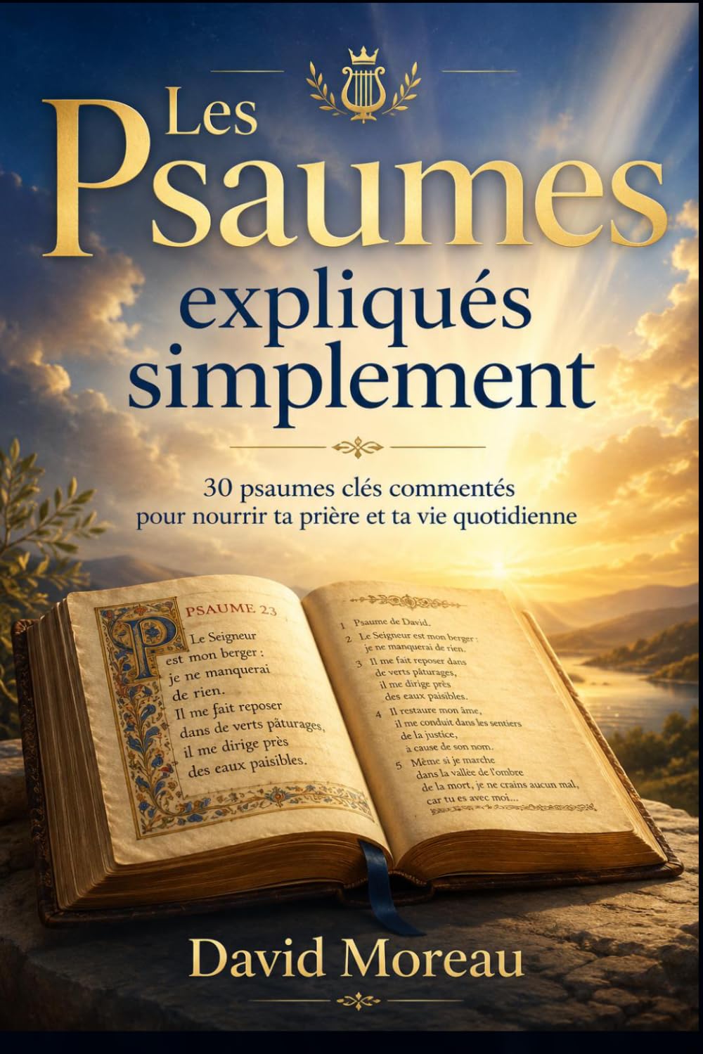 Les Psaumes expliqués simplement: 30 psaumes clés commentés pour nourrir ta prière et ta vie quotidienne (La Bible expliquée simplement)