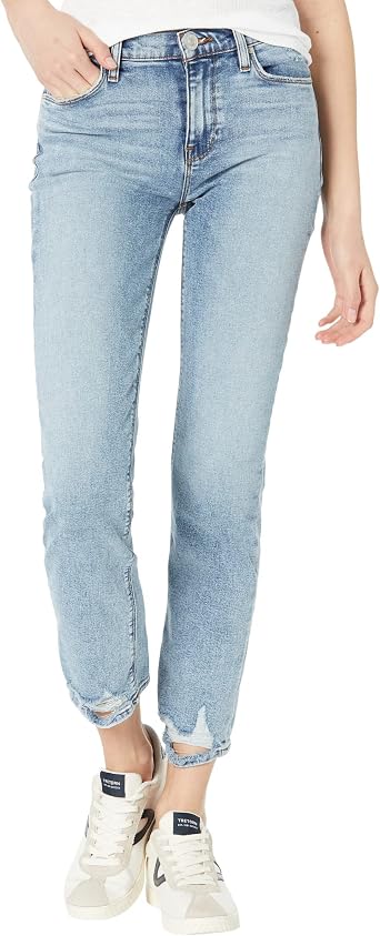 Hudson Jeans Women's Nico Mid Rise, Straight Leg Jean, Superstar, 31
