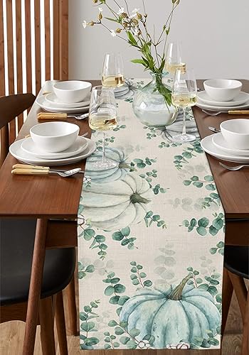 Miniatura 10 de Camino de mesa negro de línea roja fina, lino de algodón de 72 pulgadas de largo, bufandas de vestir con la bandera de Estados Unidos, camino de