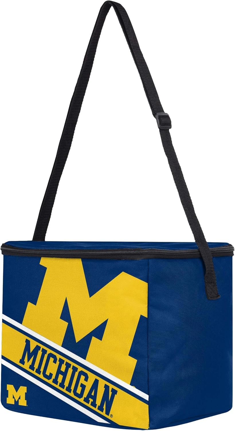 FOCO NCAA Big Logo STRIPE 12-Pack Cooler