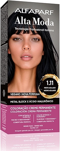 Alta Moda Tinta 1.11 Preto Azulado