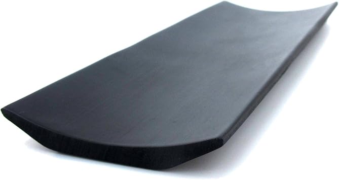 Reusable Bamboo Black Rectangle Sushi Serving Tray Plate 7" x 2.8" - 10 Pieces