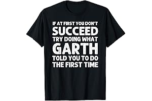 GARTH Personalized Funny Christmas Joke T-Shirt
