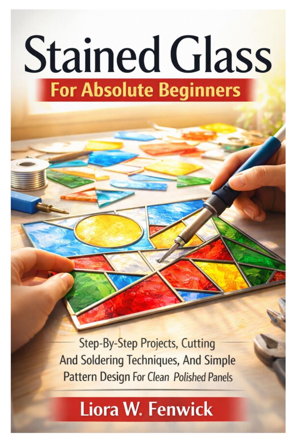 Stained Glass For Absolute Beginners: Step-By-Step Projects, Cutting And Soldering Techniques, And Simple Pattern Design For Clean, Polished Panels