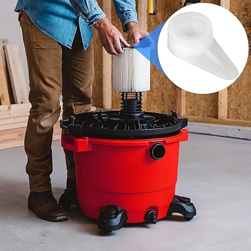 Miniatura 7 de 4 tuercas de placa de filtro de aspiradora 73316, repuesto de tuerca de filtro de aspiradora para aspiradora en seco y húmedo compatible con