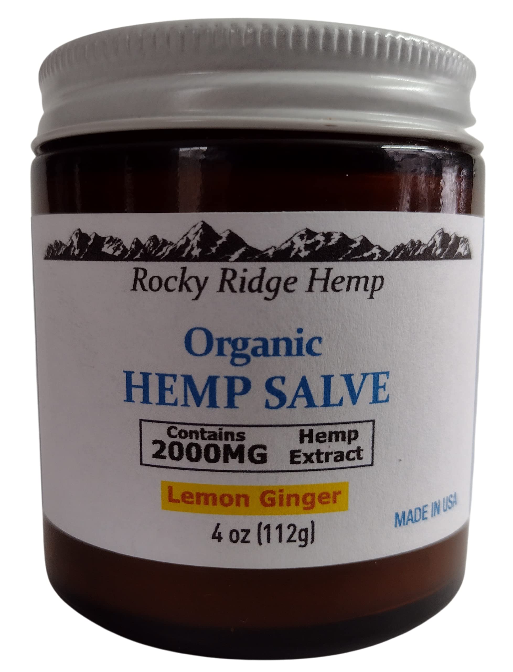 2000MG Organic Salve MADE IN USA All Natural Balm with Omega Oils