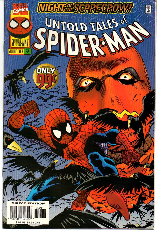 Untold Tales of Spider-man #22 Night of the Scarecrow (Untold Tales of Spider-Man, Vol. 1, June 1997)