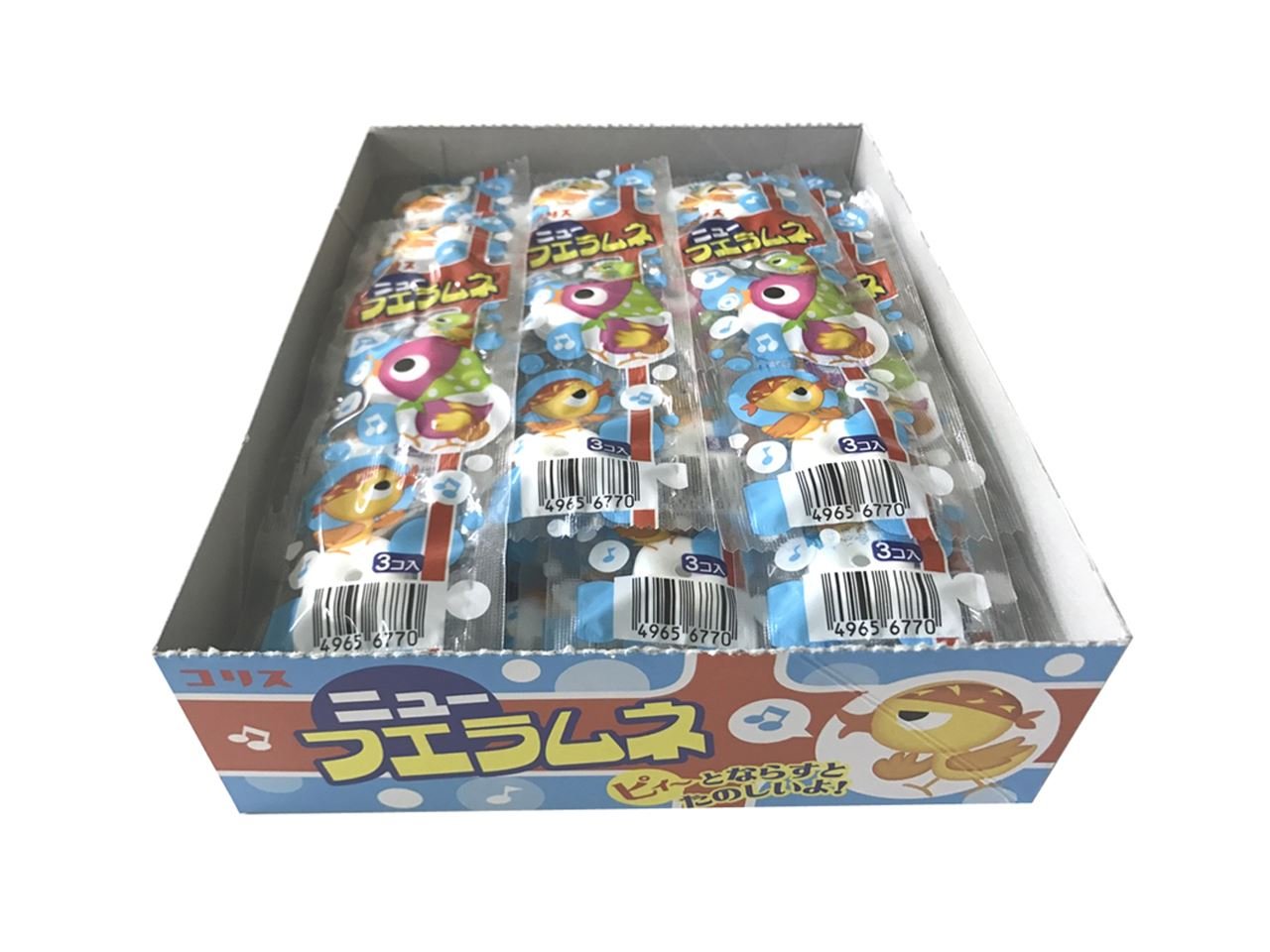 Amazon.co.jp: コリス ニューフエラムネ ラムネ3個入×30個