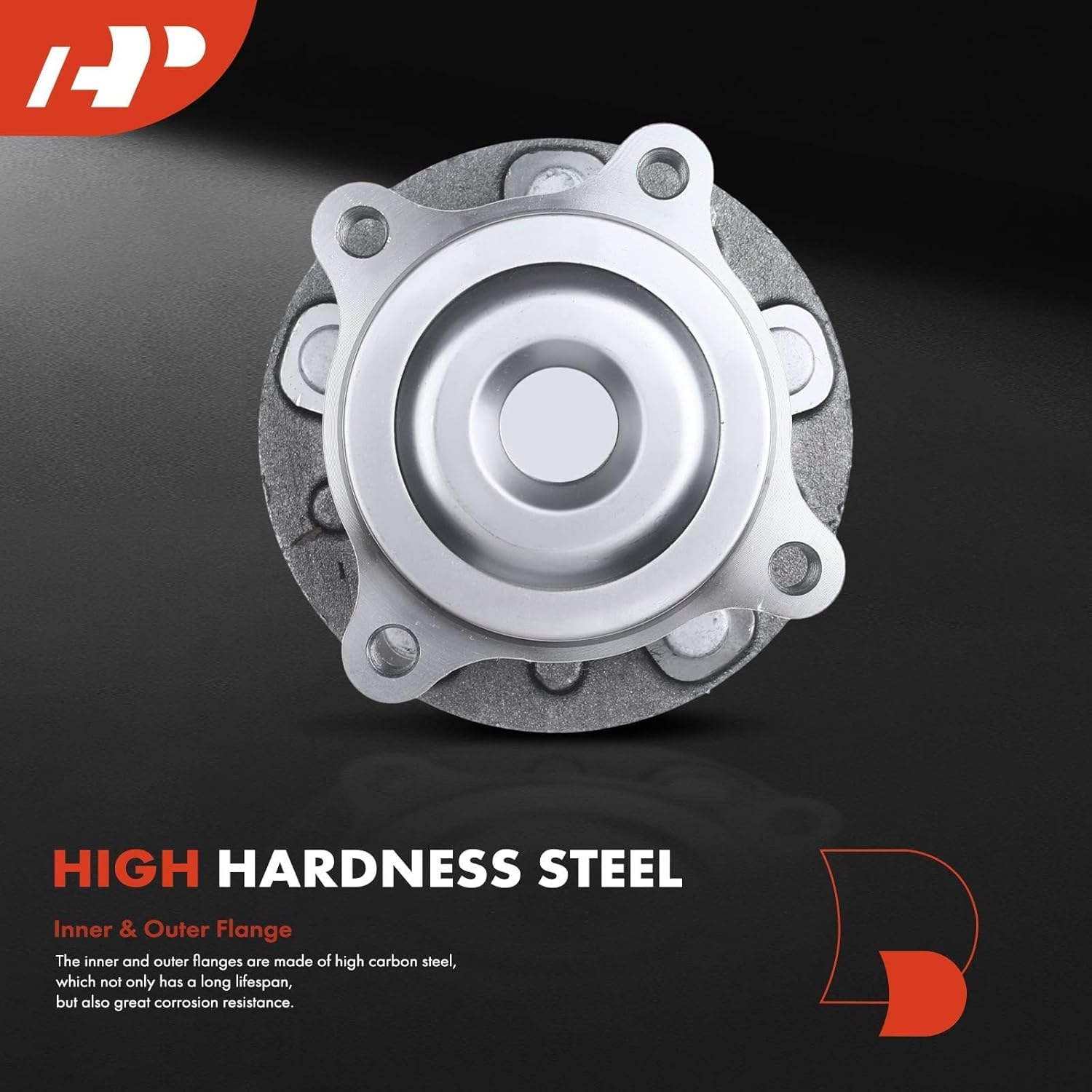 A-Premium 2 x Rear Wheel Bearing and Hub Assembly with 5-Lug Compatible with Chevrolet Cruze 2016-2019, Volt 2016-2019