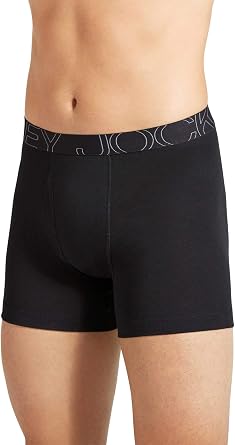 Jockey Men's Underwear ActiveBlend Boxer Brief - 4 Pack, Pewter/Charcoal Heather/Quartz Grey/Black, m