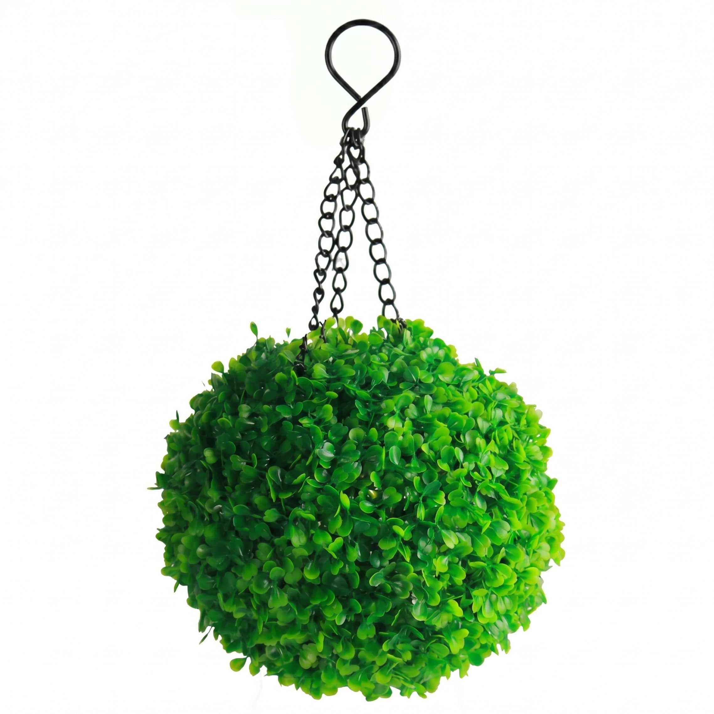 Boule de buis artificiel pour un jardin vert et lumineux sans entretien