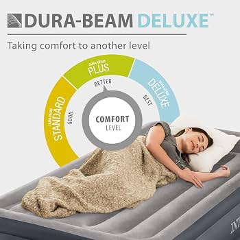 Intex 64131ED Dura-Beam Plus Deluxe Pillow Rest Air Mattress