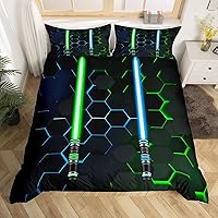 Vista 28 de Juego de funda de edredón de baloncesto para niños, tamaño matrimonial, juego de ropa de cama de 3 piezas para adolescentes y hombres, decoración