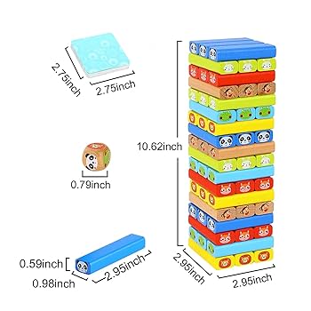 タマアンドフレンズ 育成シミュレーションゲーム 2個セット Amazon | おもちゃ 積み木 立体ブロック 64個 バランスゲーム