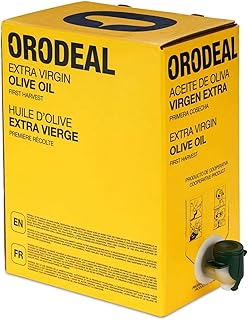 ORODEAL Natives Premium Olivenöl Extra aus Spanien | Frühernte | 3 Liter Bag-in-Box | herb, kräftig, fruchtig, intensiv | Kaltextraktion innerhalb von 8 Stunden