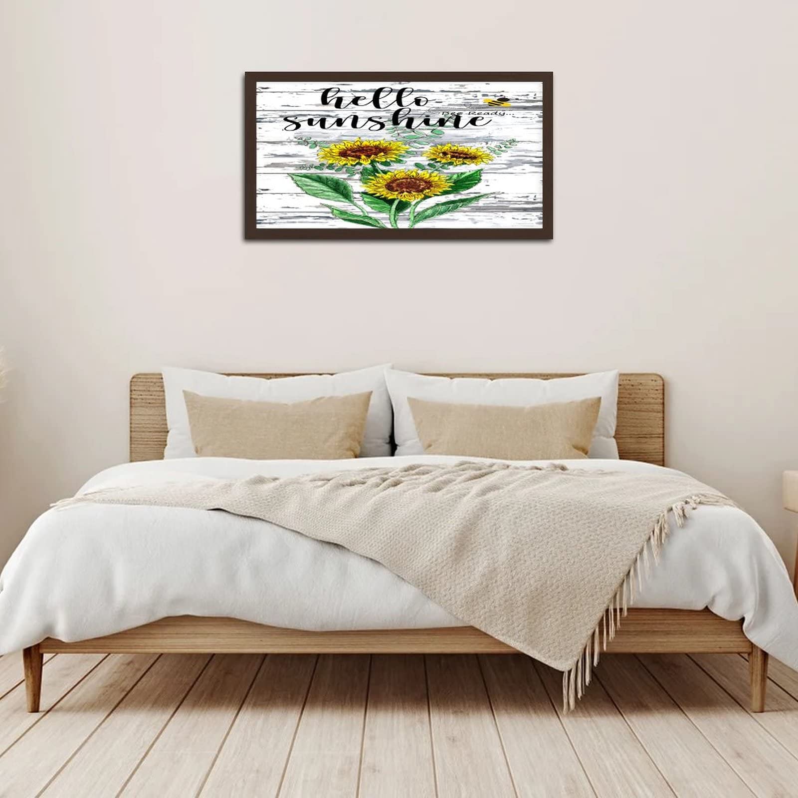 FJQWKLF In This Classroom Targa in metallo in metallo Decorazione fattoria vintage Girasole Poster vintage Decorazione murale per giardino di casa Club We Are A Team Targa 8x12 pollici