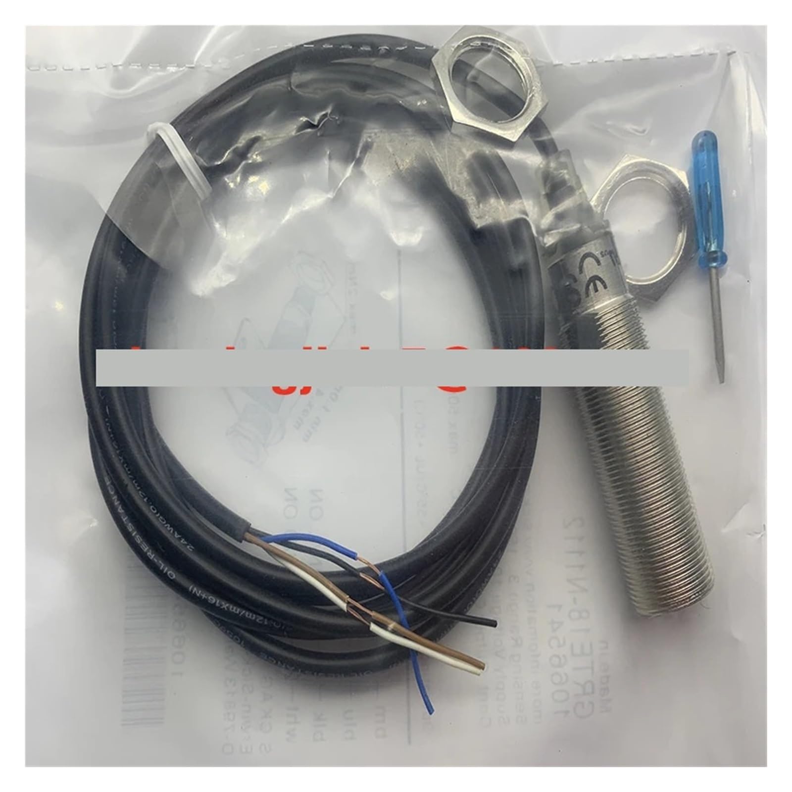 Cjkxpzmh One Color 1Pcs Grte18-N2442 Grte18-P2442 Grte18-N2462 Grte18-P2462 Photoelectric Switch Sensor(Grte18-N2462)