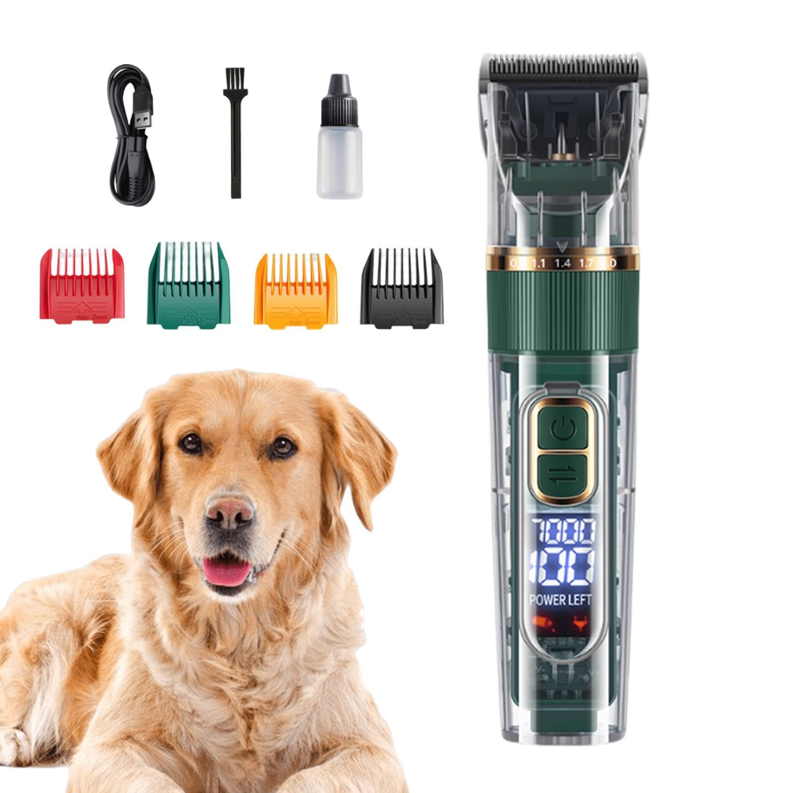 Rasori Per La Toelettatura | Trimmers Cattura Cordire Clippers Cacco | Set Di Strumenti Per La Toelettatura Per Animali Domestici, Scarichi Di Rivestimenti Digitali, Kit Di Toelettatura Per Gatti Per