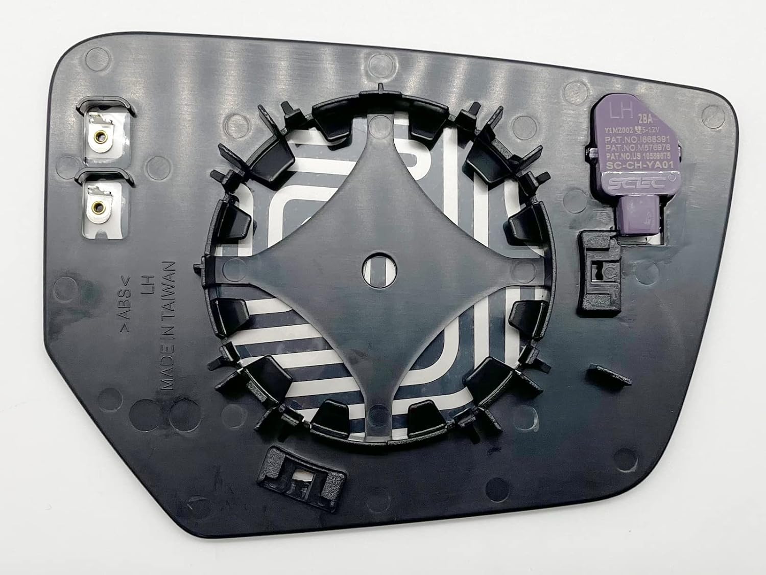 APA Replacement for Exterior Rear View Mirror Glass 2014-2020 Impala 2014 Impala Eco Power Heated with Blind Spot Sensor Driver Left Side 23428164 GM1324219