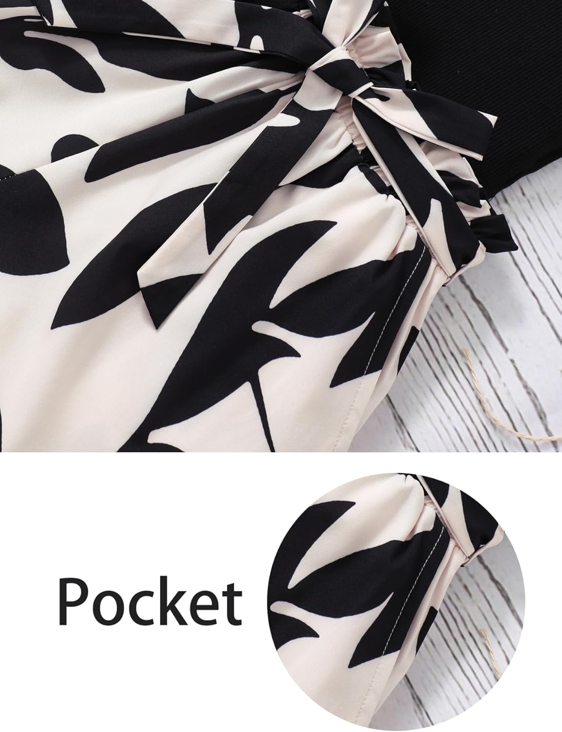 NEW 6-14 Years Seechosle Girls 2 Piece Outfits Ribbed Tank Top and Paperbag Shorts Set with Pockets - Image 4