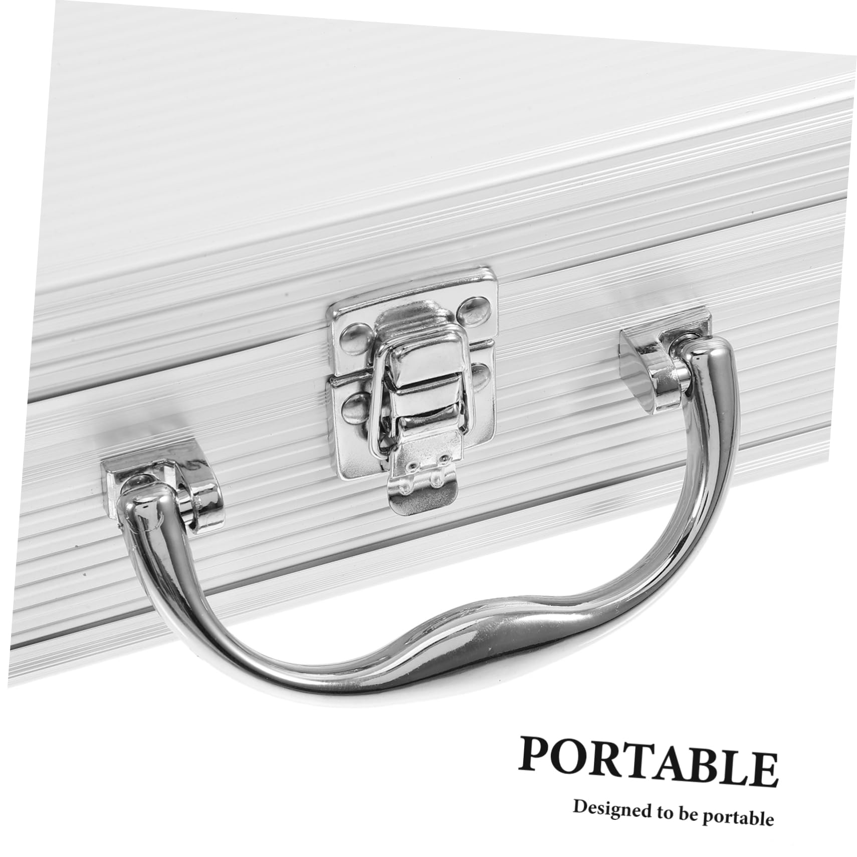 Mipcase Valigetta Portautensili in Lega di Alluminio Valigia da Viaggio Multiuso Organizer e Contenitori per Attrezzi Cassetta Portautensili Portatile