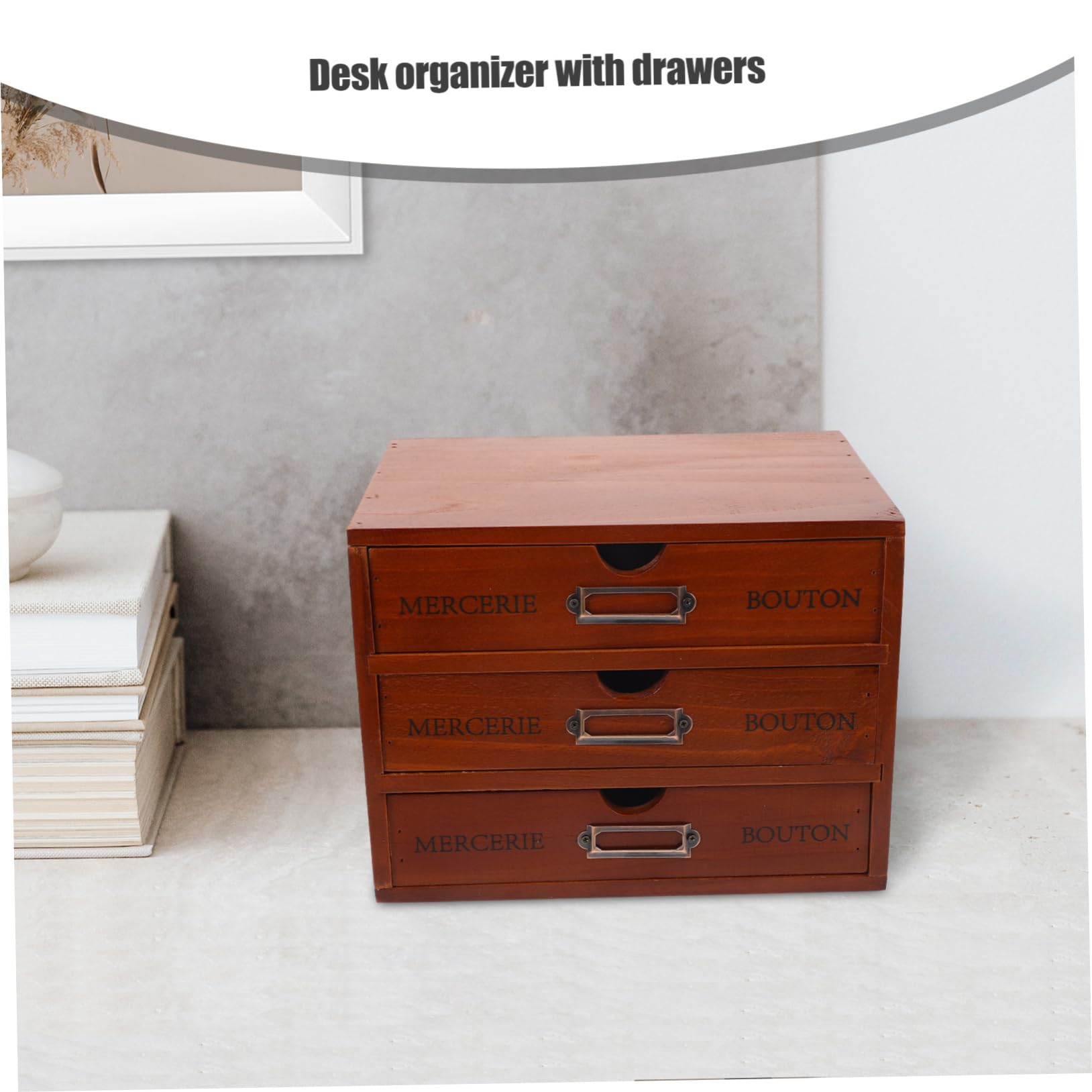 Amosfun Organiseur De Bureau Avec Rangement De Bureau à Niveaux Pour Articles De Papeterie Bijoux Et Petits Objets