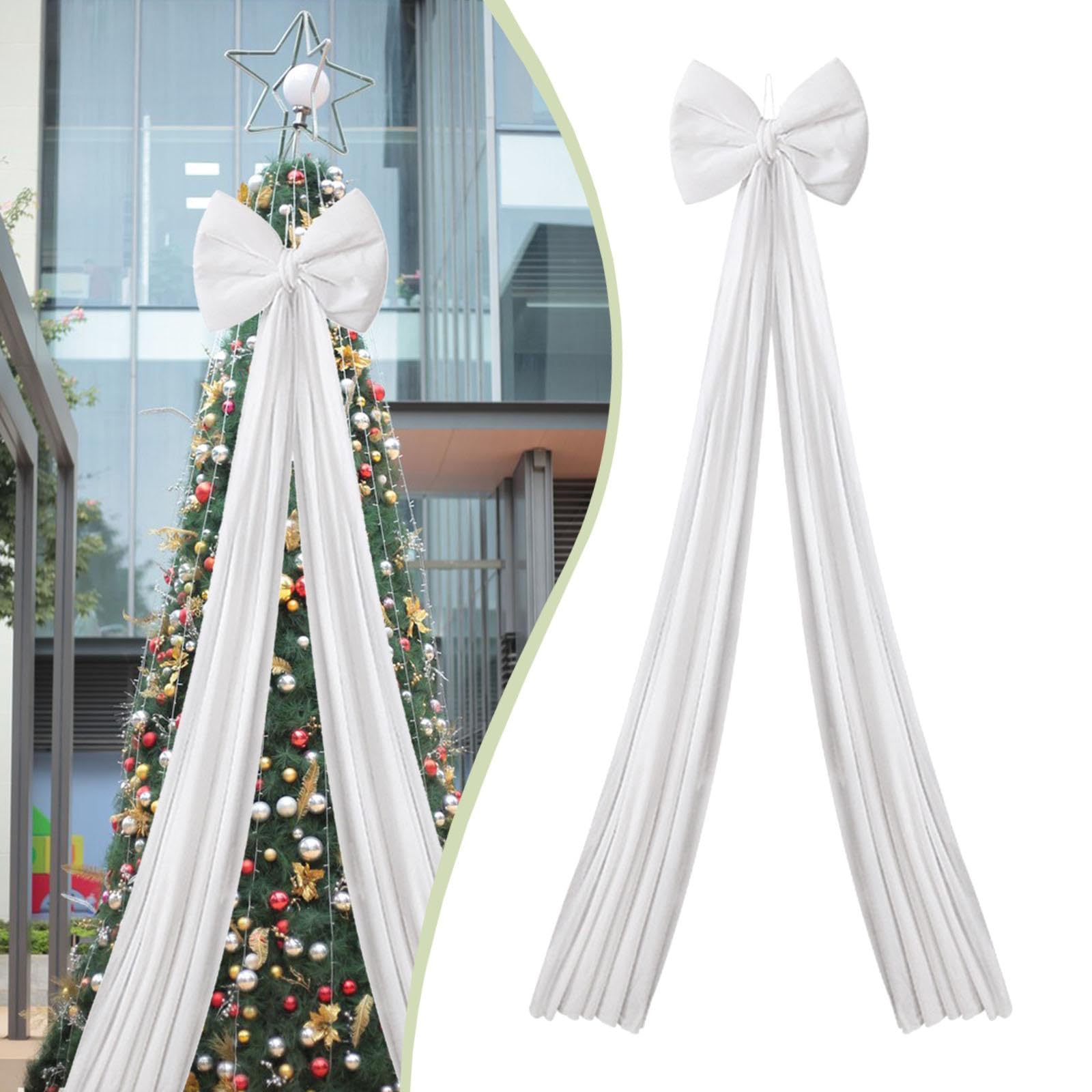 Qianly Cimier de Sapin de Noël Polyvalent pour Vitrine de Bar de Fêtes