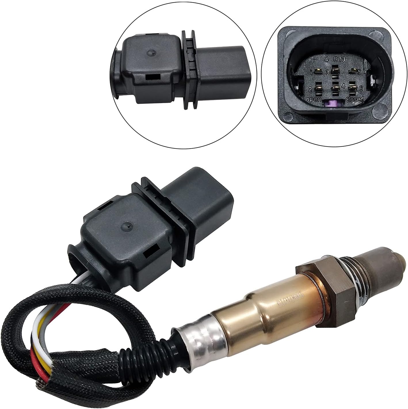2Pcs O2 Oxygen Sensor Upstream Replacement For Ford Edge F-250 F-350 Flex Fusion Mustang 234-5097 234-5097