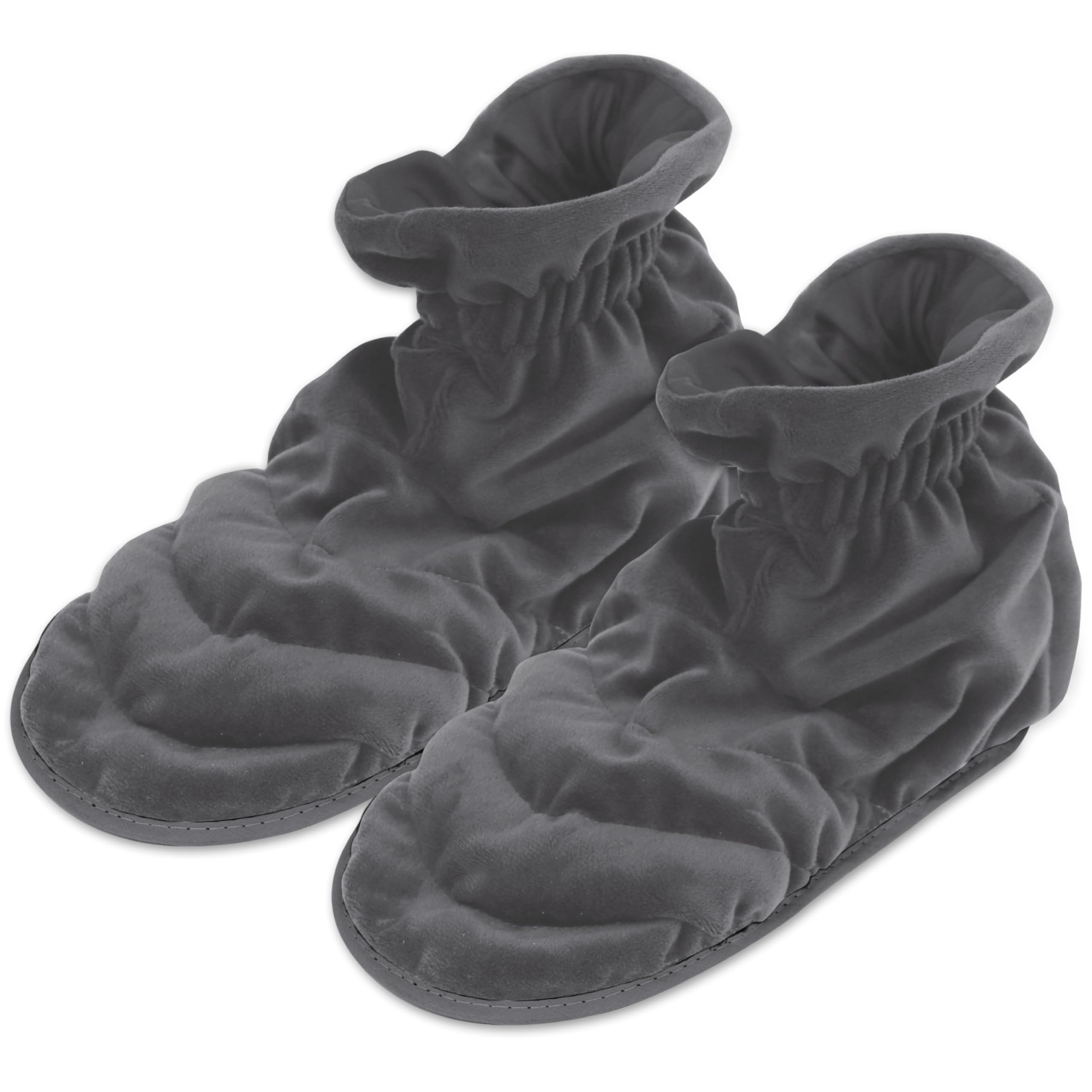 Chaussons Graines De Lin Naturel Chaleur Douce Apaisant Ultra-Confort Ergonomique Bienfaits Antalgiques Pour Les Pieds
