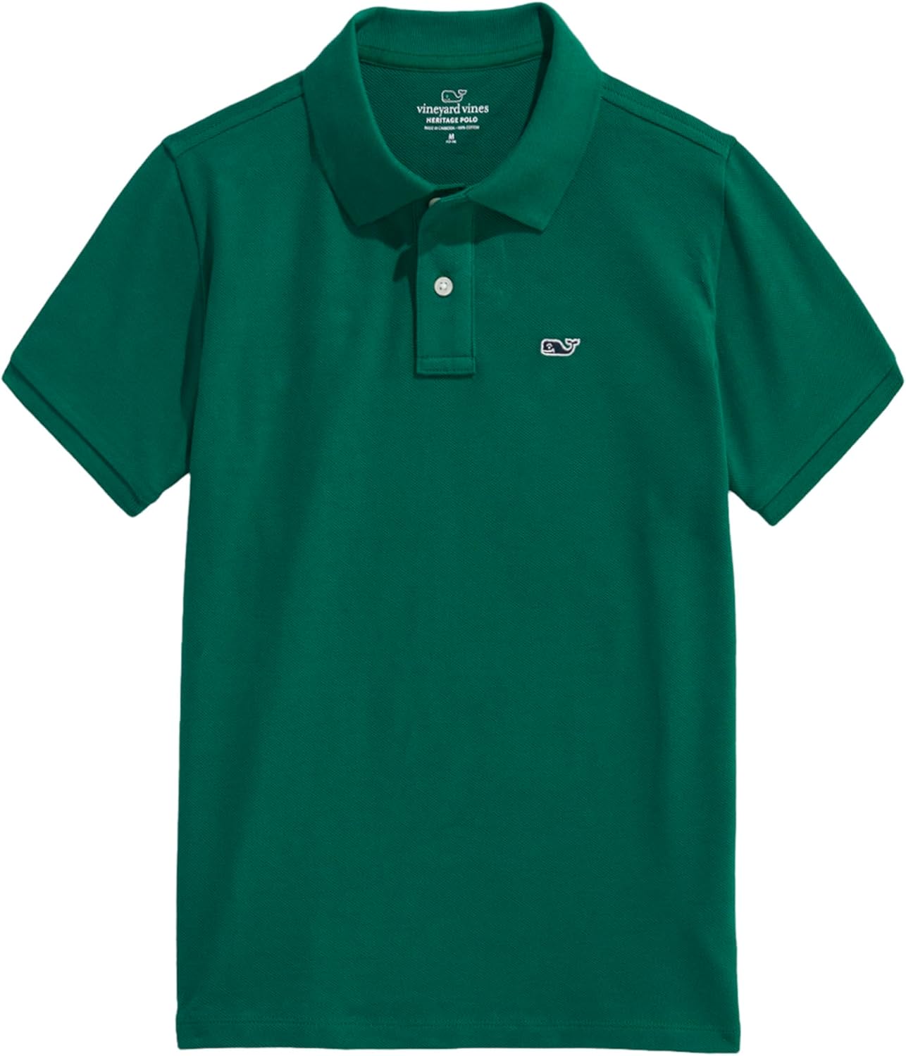 Vineyard Vines Boys' Boys' Heritage Pique Polo