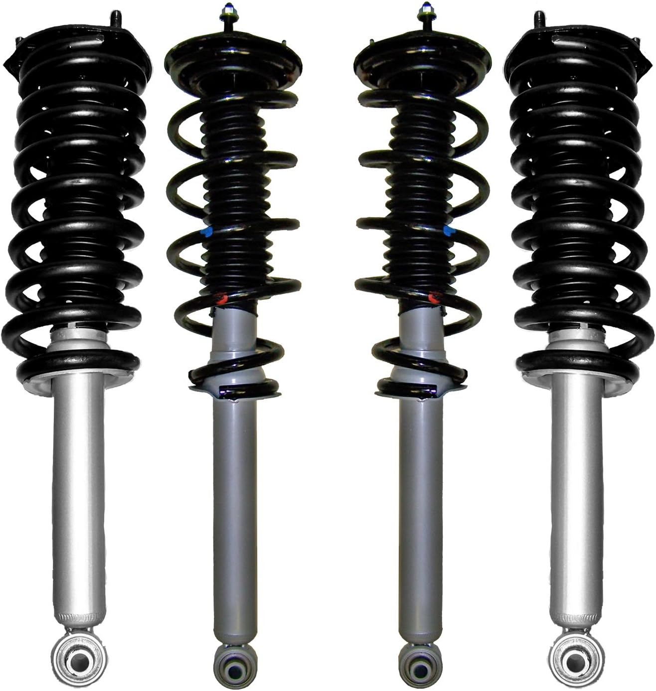 SUNCORE - 4Wheel Suspension Air Spring Bag Strut to Coil Over Gas Strut Conversion Kit