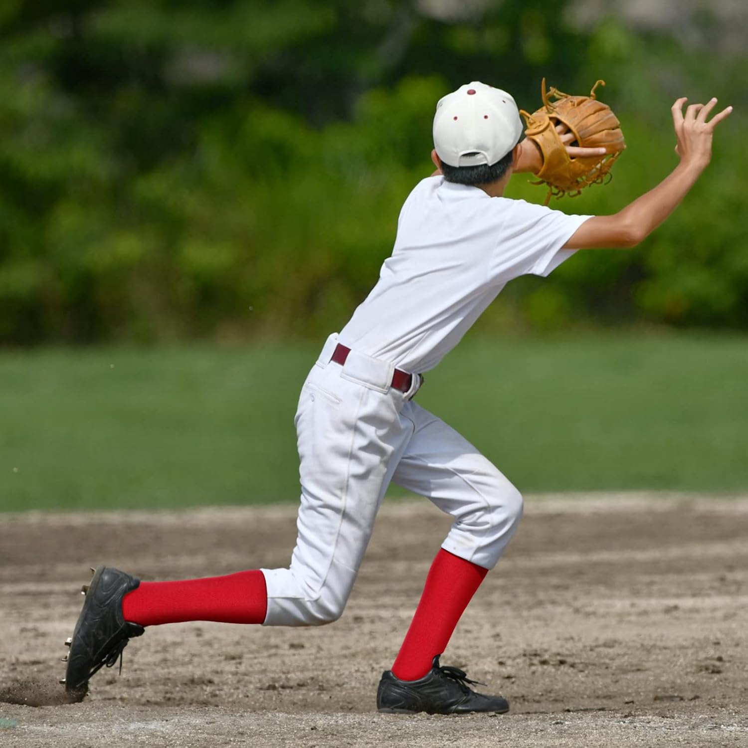 Haysandy 12 Pairs Youth Socks Bulk Soccer Football Softball Baseball Socks for Athletic Girls Kids Youth Adults Team Sport - Image 8