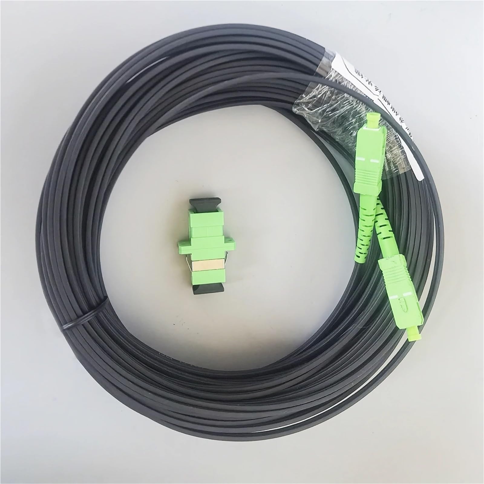 SC-SC Câble d'égouttement intérieur Câble de raccordement à fibre optique FTTH Monomode Simplex Core 60-100 mètres Rallonge de câble en gros(60 m)