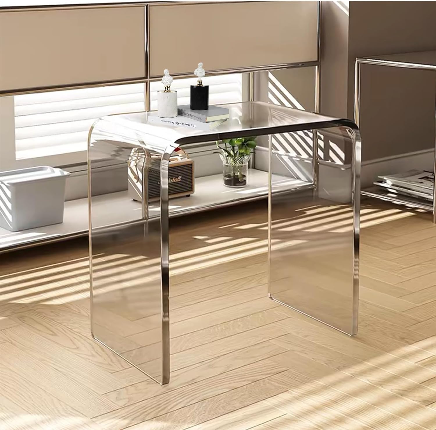 Acrylic End Table,Acrylic Side Table Living Room, Night Stands for ...