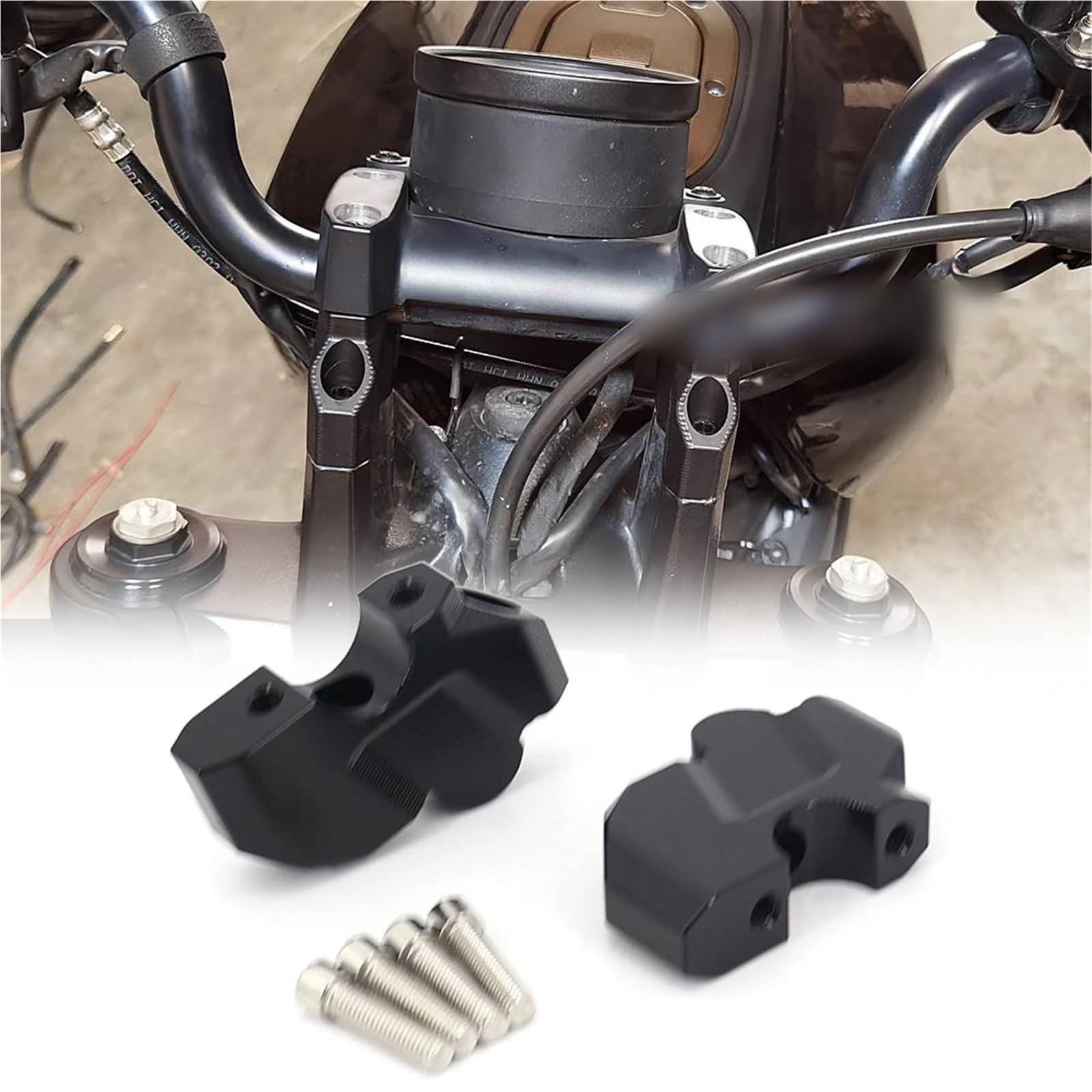 Rehausseurs de guidon de moto pour road trip en Sportster S 2021