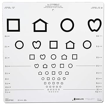 LEA Symbols 10 Line Distance Chart