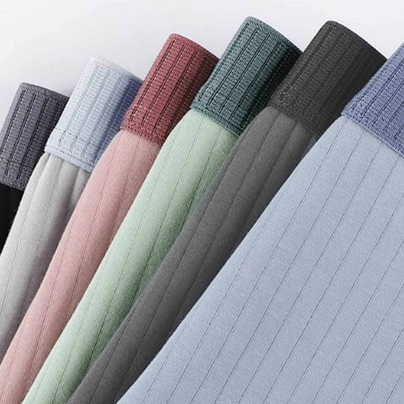 HIONRE Męskie stringi koronkowe, czysta bawełna oddychająca bielizna, elastyczne bokserki ze średnim stanem, seksowna bielizna męska nylon