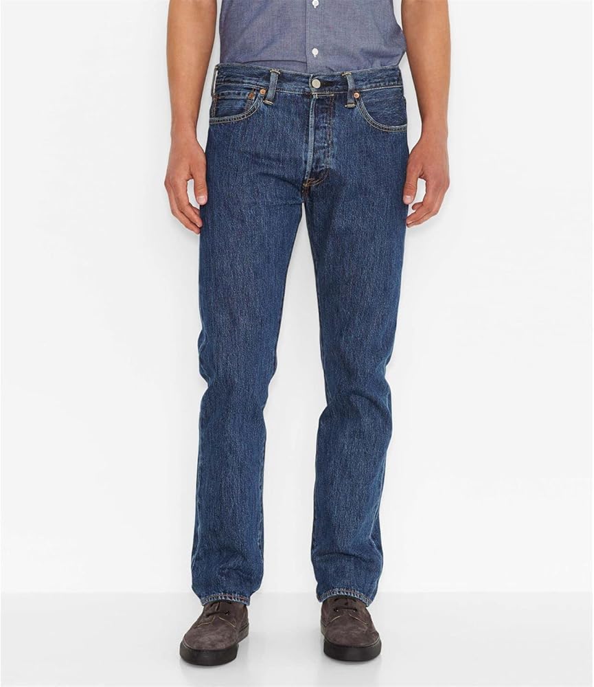 Levi’s / ボトム/33/コットン/501 Levi's Mens 501 Regular Straight-Leg Denim Jeans Blue Size 33