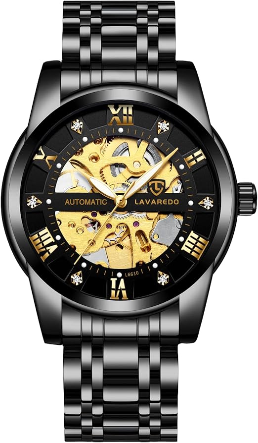 waterproof skeleton watch